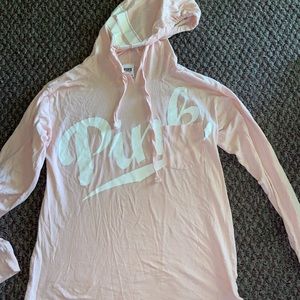 VS PINK Long Sleeve with Hood